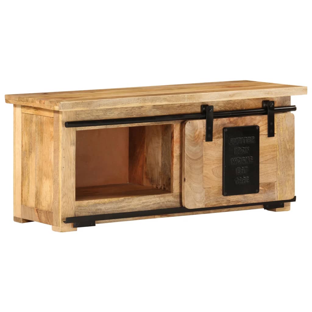 Levně vidaXL TV stolek 90 x 35 x 40 cm masivní mangovníkové dřevo