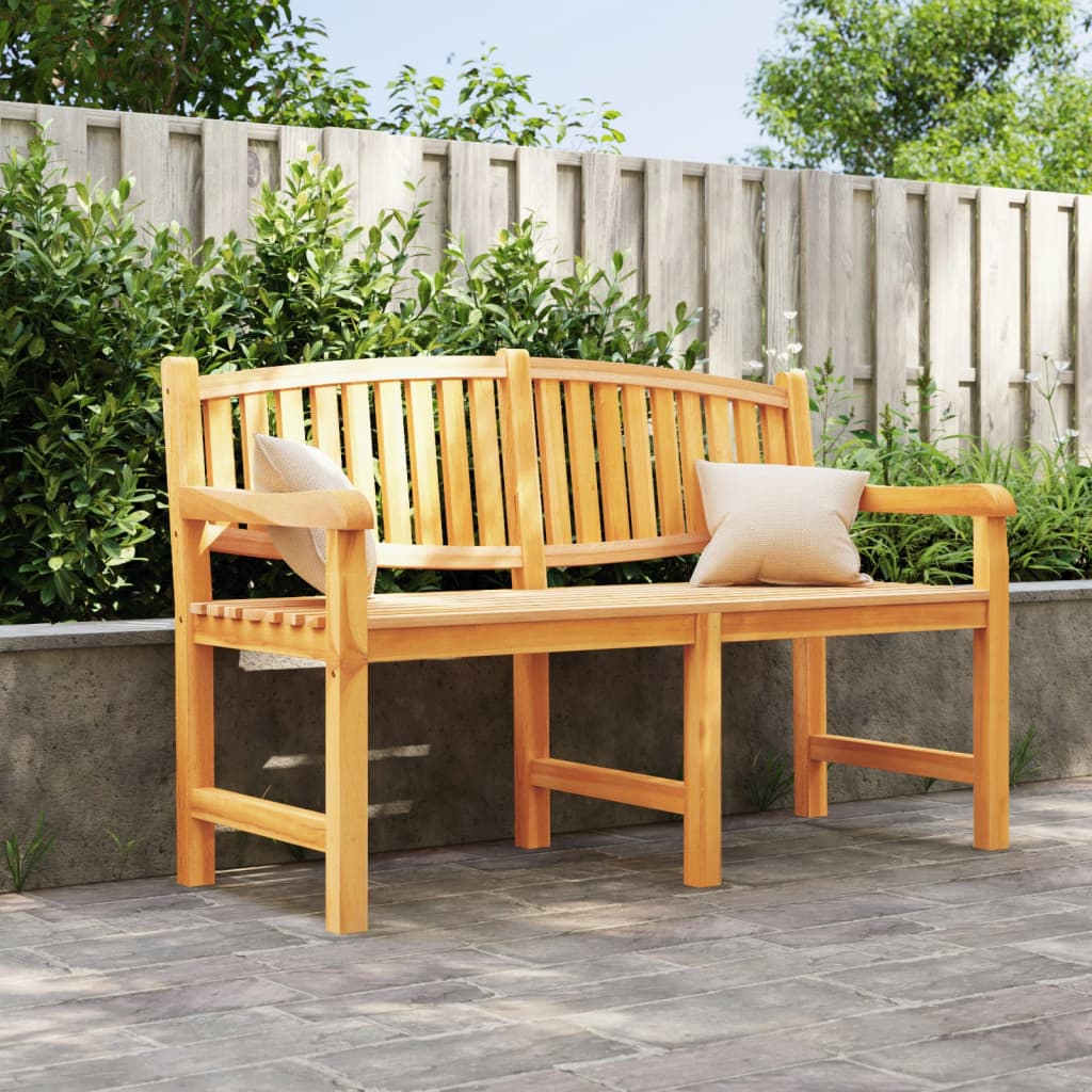 vidaXL Zahradní lavice 149,5 x 60 x 90 cm masivní teakové dřevo