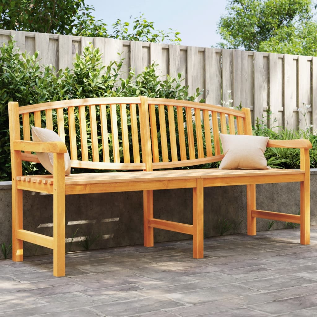 vidaXL Zahradní lavice 179,5 x 60 x 90 cm masivní teakové dřevo