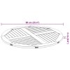 vidaXL Stolní deska Ø 90 x 2,2 cm kulatá masivní akáciové dřevo