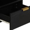 vidaXL Konferenční stolek černý 80 x 54 x 40 cm kompozitní dřevo
