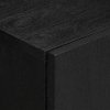 vidaXL Příborník černý 60 x 33 x 75 cm kompozitní dřevo