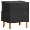 vidaXL Noční stolek černý 40 x 33 x 46 cm kompozitní dřevo