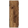 vidaXL Zásuvková komoda old wood 60 x 36 x 103 cm kompozitní dřevo