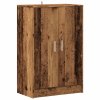 vidaXL Botník old wood 60 x 35 x 92 cm kompozitní dřevo