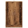vidaXL Botník old wood 60 x 35 x 92 cm kompozitní dřevo
