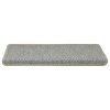 vidaXL Samolepící nášlapy na schody vzhled sisal 15ks 65x21x4cm zelené