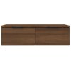 vidaXL Nástěnné skříňky 2 ks hnědý dub 68x30x20 cm kompozitní dřevo