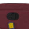 vidaXL Zvedací masážní polohovací křeslo vínové textil