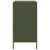 vidaXL Příborník olivově zelený 68x39x73,5cm ocel válcovaná za studena