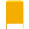 vidaXL Příborník žlutý 68 x 39 x 58,5 cm ocel válcovaná za studena