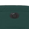 vidaXL Elektrické polohovací křeslo tmavě zelené textil