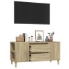 vidaXL TV skříňka dub sonoma 102x44,5x50 cm kompozitní dřevo