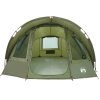 vidaXL Rybářský stan pro 2 osoby olivově zelený nepromokavý