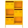 vidaXL Skříň hořčicově žlutá 68 x 39 x 103,5 cm ocel