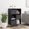 vidaXL Skříň antracitová 68 x 39 x 103,5 cm ocel