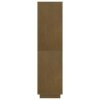 vidaXL Knihovna / dělicí stěna medově hnědá 80 x 35 x 135 cm borovice