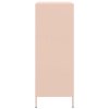vidaXL Skříň růžová 68 x 39 x 101,5 cm ocel