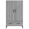 vidaXL Komoda šedá sonoma 70 x 31 x 115 cm kompozitní dřevo