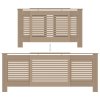 vidaXL Kryt na radiátor MDF 205 cm