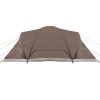 vidaXL Rodinný stan kopule pro 6 osob hnědý nepromokavý