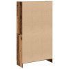 vidaXL Skříň old wood 82,5 x 30,5 x 150 cm kompozitní dřevo