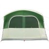 vidaXL Stan pro auto pro 4 osoby zelený nepromokavý