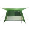 vidaXL Stan pro auto pro 4 osoby zelený nepromokavý