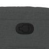 vidaXL Polohovací křeslo tmavě šedé textil