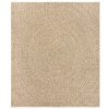 vidaXL Koberec ZIZUR 240 x 340 cm jutový vzhled interiér i exteriér