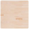 vidaXL Čtvercová stolní deska 90x90x4 cm masivní dub bez úprav