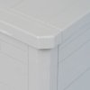 vidaXL Zahradní úložný box 280 l světle šedý