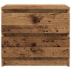 vidaXL Noční stolky 2 ks old wood 50 x 40 x 43,5 cm kompozitní dřevo