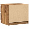 vidaXL Noční stolky 2 ks old wood 50 x 40 x 43,5 cm kompozitní dřevo