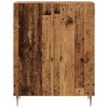vidaXL Příborník old wood 69,5 x 34 x 90 cm kompozitní dřevo