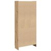 vidaXL Skříň dub artisan 82,5 x 30,5 x 185 cm kompozitní dřevo