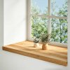 vidaXL Okenní parapety 2ks světle hnědé 70x40x2 cm masivní dub