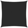 vidaXL Stínící plachta 160 g/m² černá 7 x 7 m HDPE