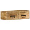 vidaXL Nástěnná TV skříňka 60 x 30 x 19 cm masivní hrubý mangovník