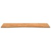 vidaXL Stolní deska světle hnědá 140x50x2,5 cm dub obdélníkový