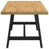 vidaXL Jídelní stůl NOAIN na nohách ve tvaru A 160x90x75 cm borovice