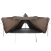 vidaXL Rodinný stan týpí pro 8 osob hnědý nepromokavý