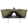 vidaXL Rodinný stan týpí pro 8 osob olivově zelený nepromokavý