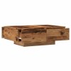 vidaXL Konferenční stolek old wood 90 x 60 x 31 cm kompozitní dřevo