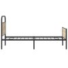vidaXL Rám postele bez matrace 107x203 cm dub sonoma kompozitní dřevo