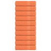 vidaXL Koupelových osušek 10 ks oranžové 100x150 cm 360 g/m²