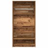 vidaXL Šatní skříň old wood 100 x 50 x 200 cm kompozitní dřevo