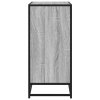 vidaXL Příborník šedý sonoma 68 x 35 x 76 cm kompozitní dřevo a kov
