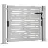 vidaXL Zahradní branka 105 x 105 cm z cortenové oceli, čtvercový design