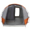 vidaXL Stan pro auto pro 2 osoby šedý a oranžový nepromokavý